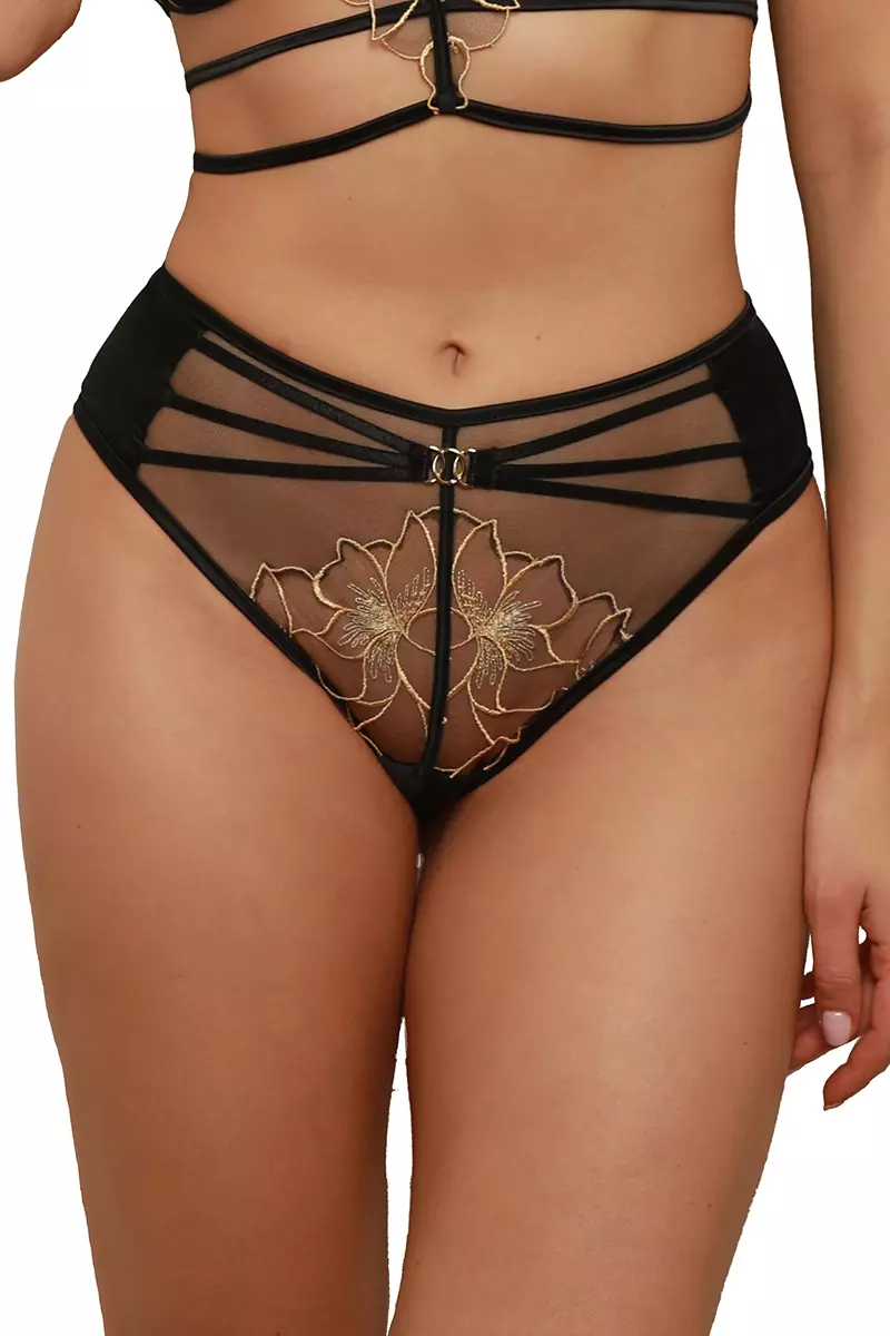 Kelnaitės_YD377 BLACK GOLD. Prelude, Delicate Nimph Kelnaitės