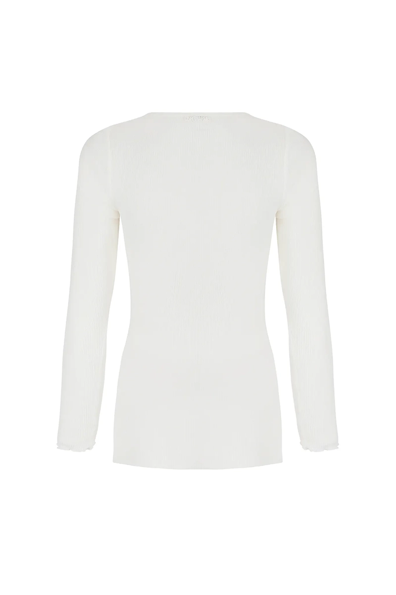 anj9010__Lise Charmel Plaisir Caresse wool and silk long-sleeve top Lise Charmel Plaisir Caresse wool and silk long-sleeve top