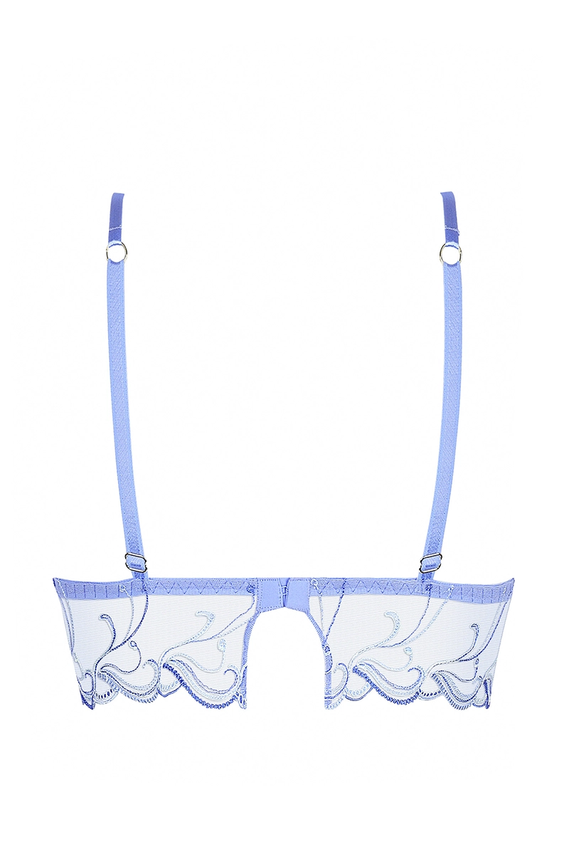 J94_ACJ6594B_bralete:1 Lise Charmel „Nymphe Bleue“ liemenėlė braletė be lankelių
