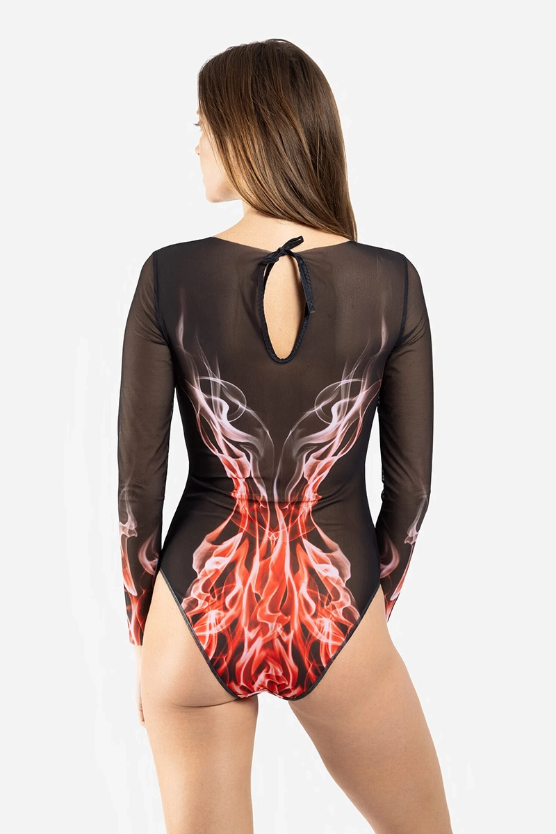 RED FLAME Vientisas maudymosi kostiumelis