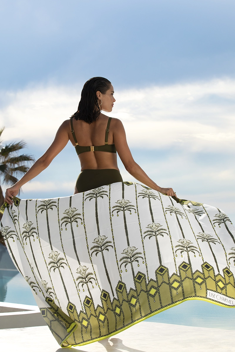 Lise Charmel, beach sarong