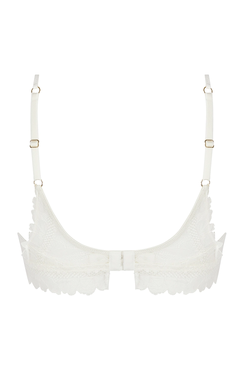 ACJ5982B_lace wireless bralette Lise Charmel Sublime Organza lace wireless bralette
