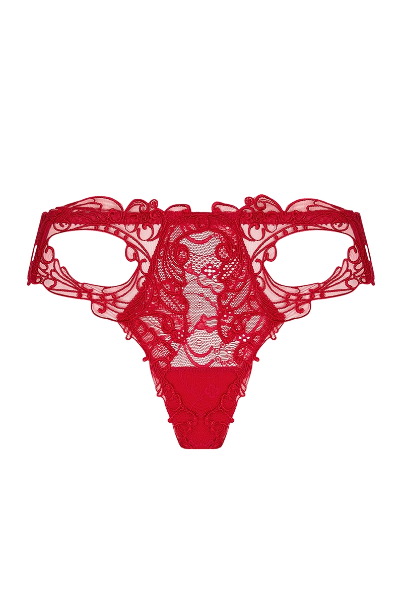 Lise Charmel Soir de Venise lace thong briefs