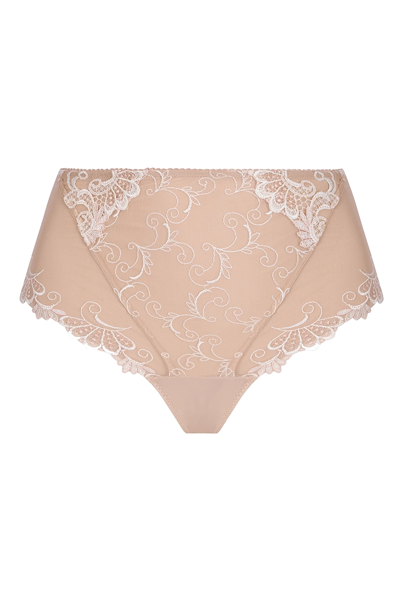bcc0388__Lise Charmel Dressing Floral nėriniuotos kelnaitės aukštu liemeniu Lise Charmel Dressing Floral nėriniuotos kelnaitės aukštu liemeniu