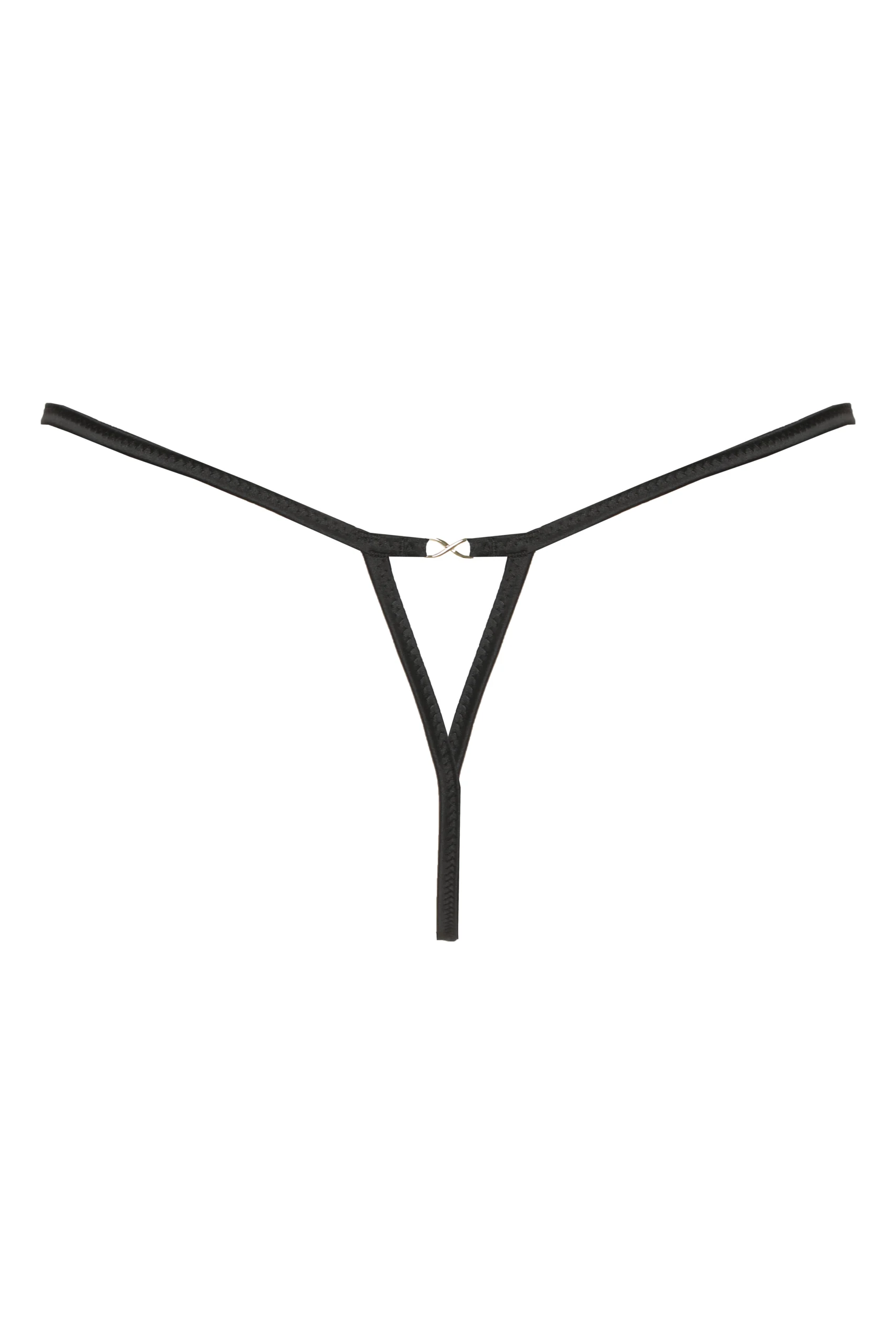 Prelude, Rouge Interdit thong briefs with a decorative back cutout